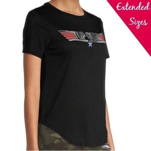 COPY - Top Gun | Logo Graphic Tee, Black
